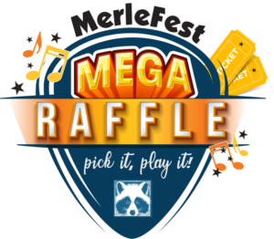 MerleFest Mega Raffle logo